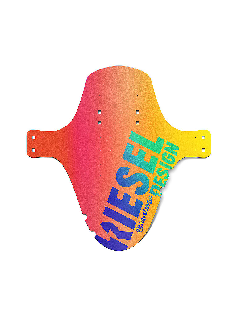 RIESEL DESIGN Mudguard kol:oss Flipflop Red-Gold rot